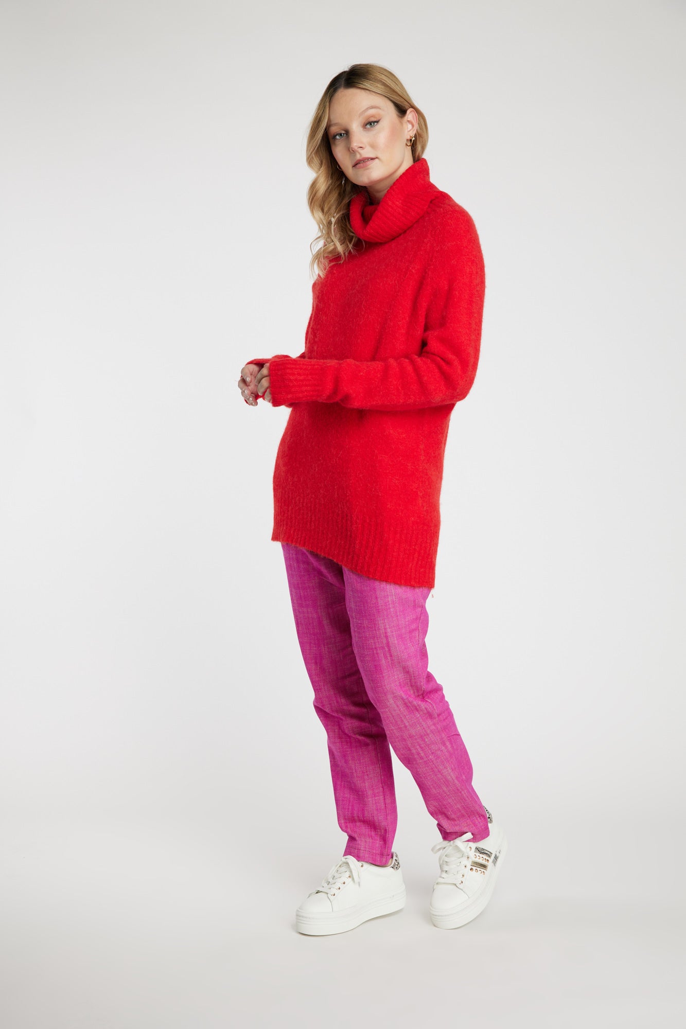 Sweater rosso Leidiró
