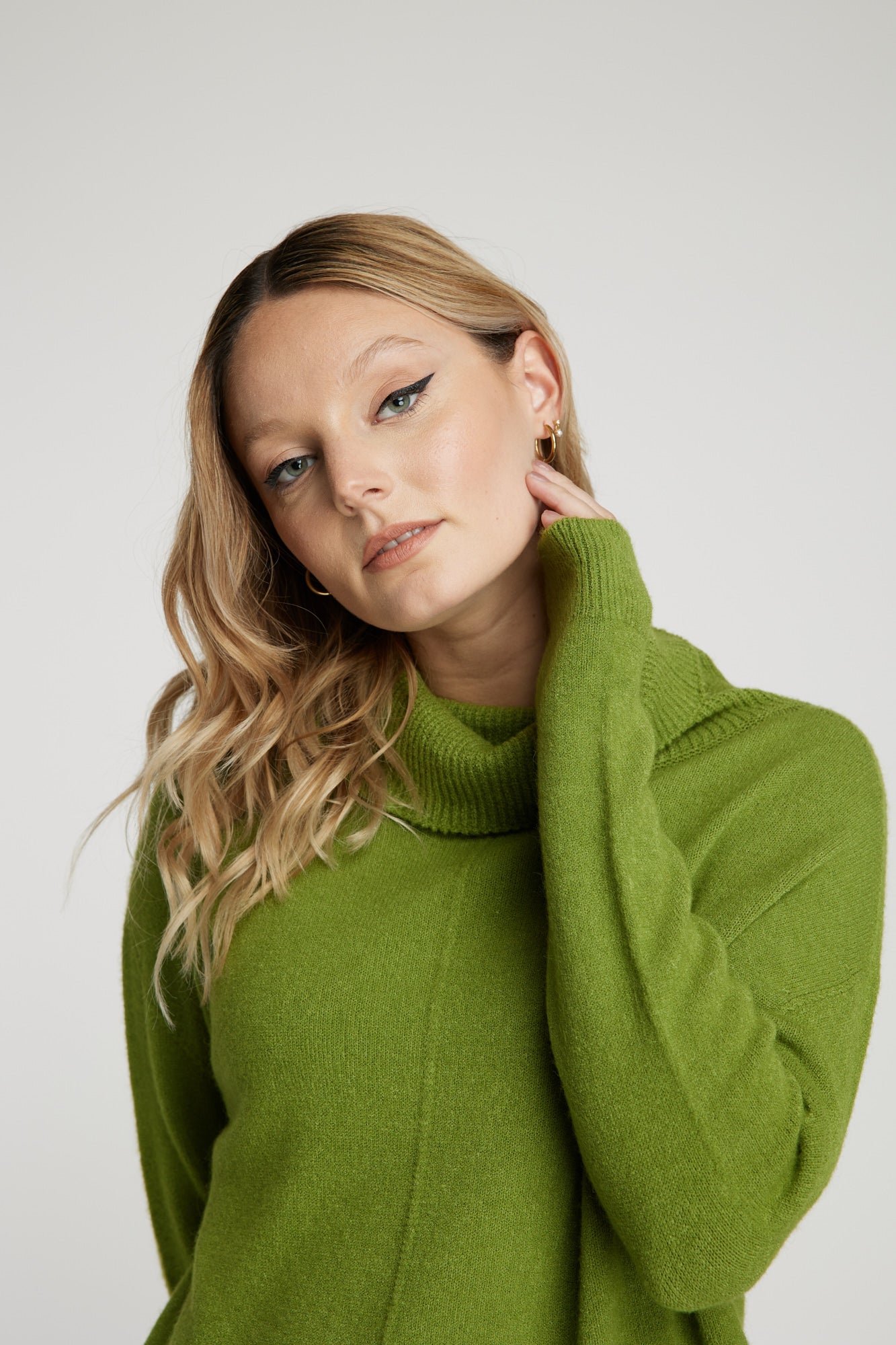 SWEATER TURCHESE LEIDIRÓ