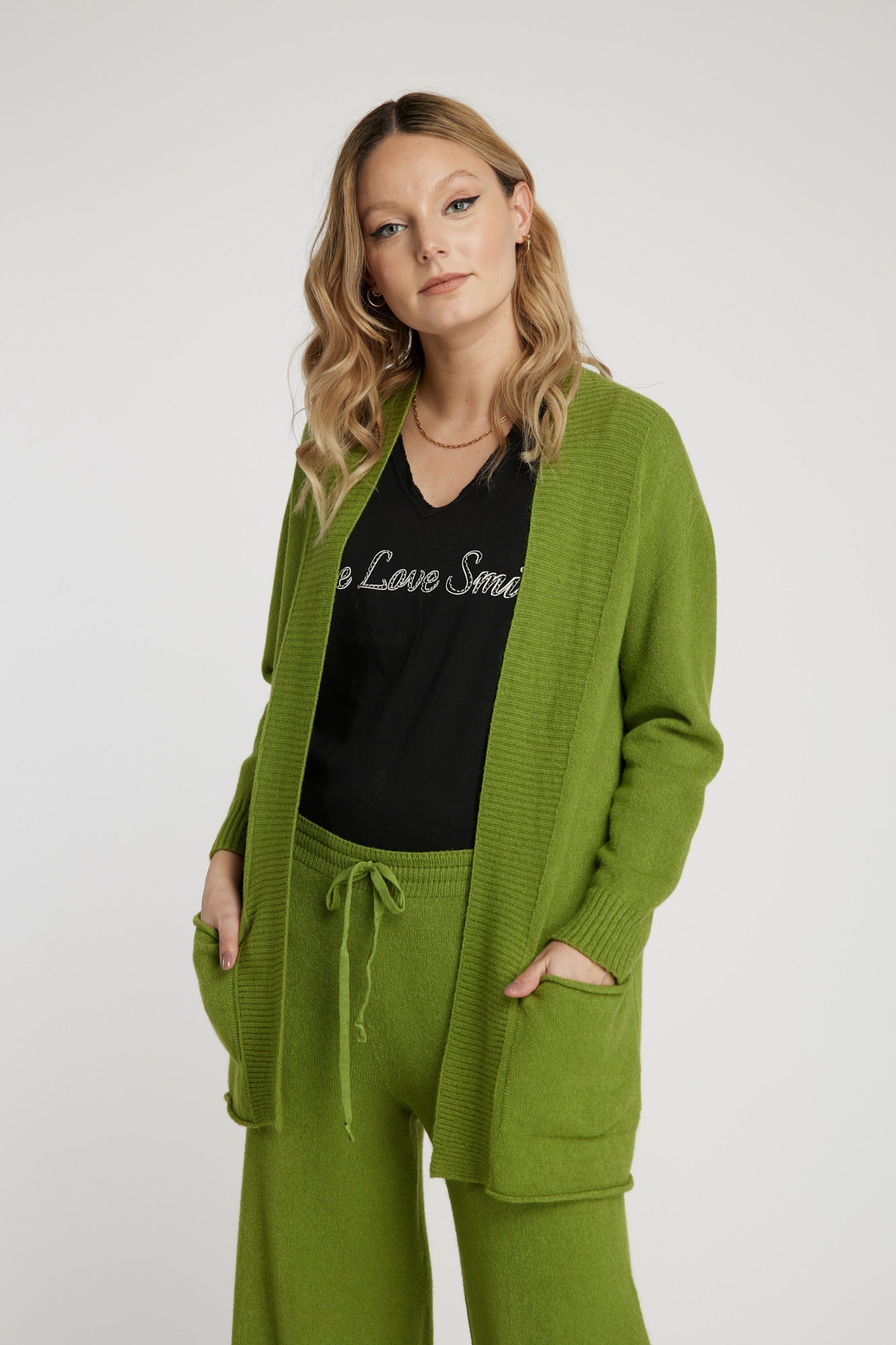 CARDIGAN PISTACCHIO LEIDIRÓ