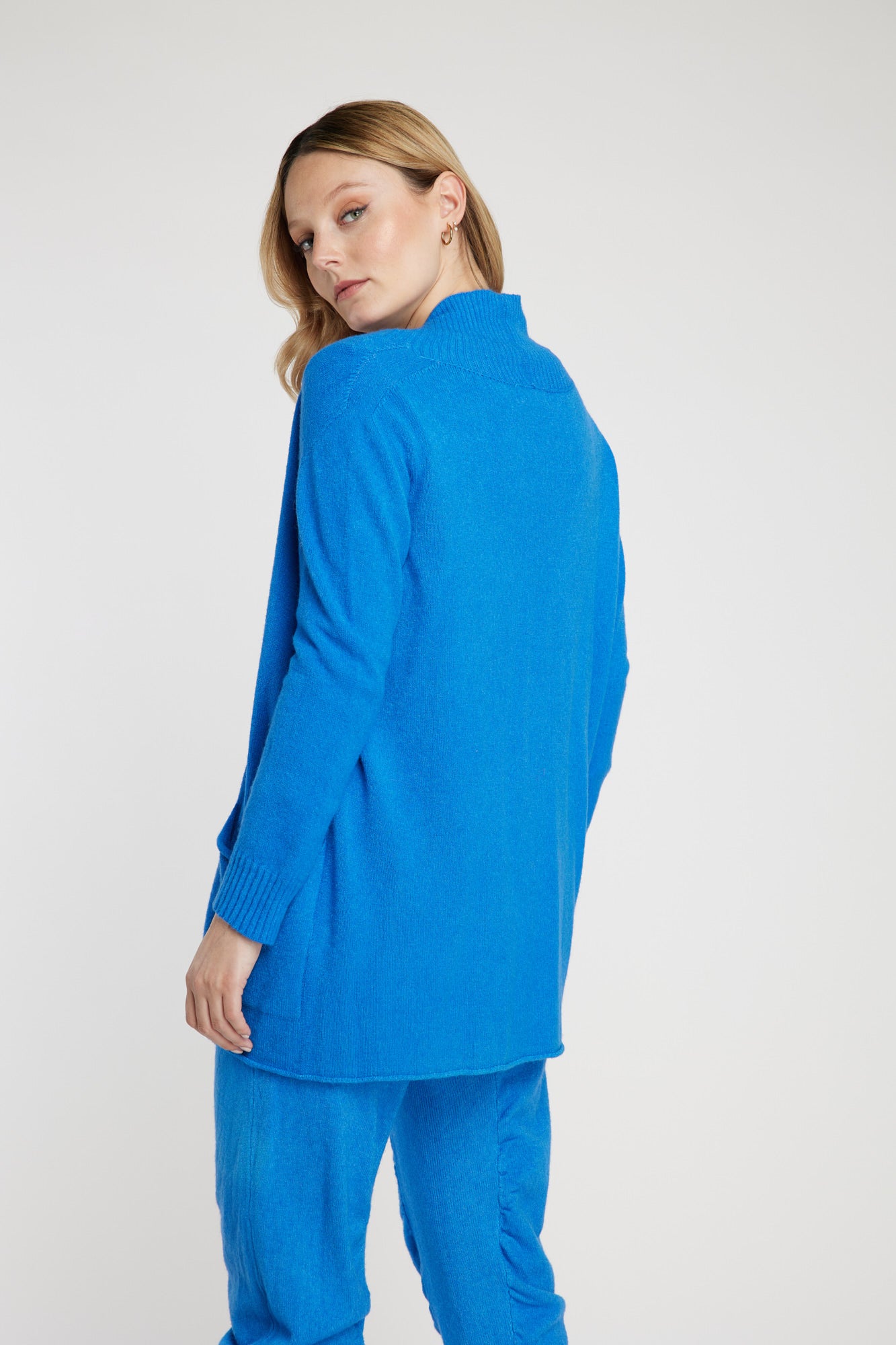 CARDIGAN BLU REALE LEIDIRÓ