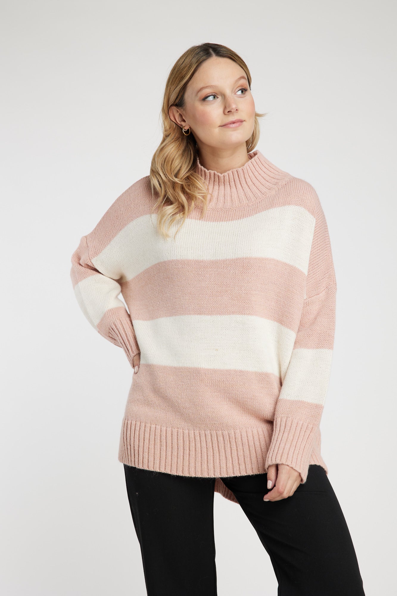 Sweater rosa Leidiró