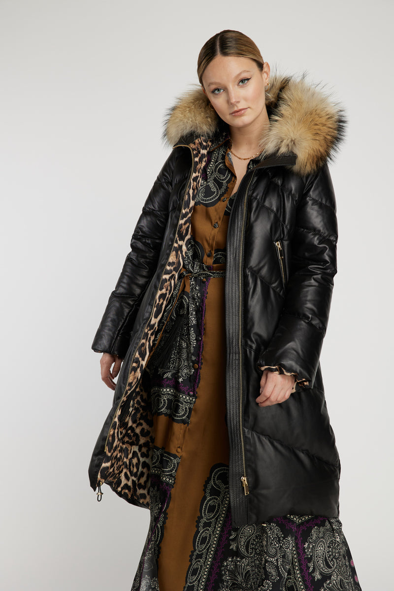 Parka negra Leidiró