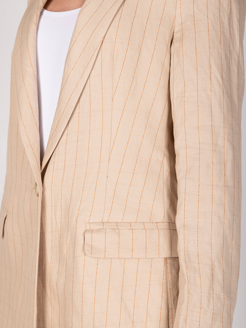 Chaqueta Beige Leidiro