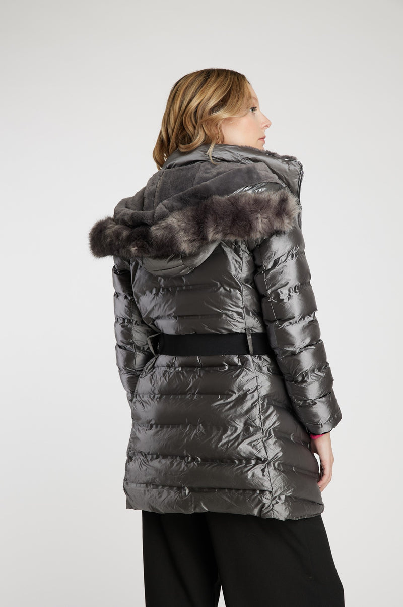 Parka Gris Leidiró