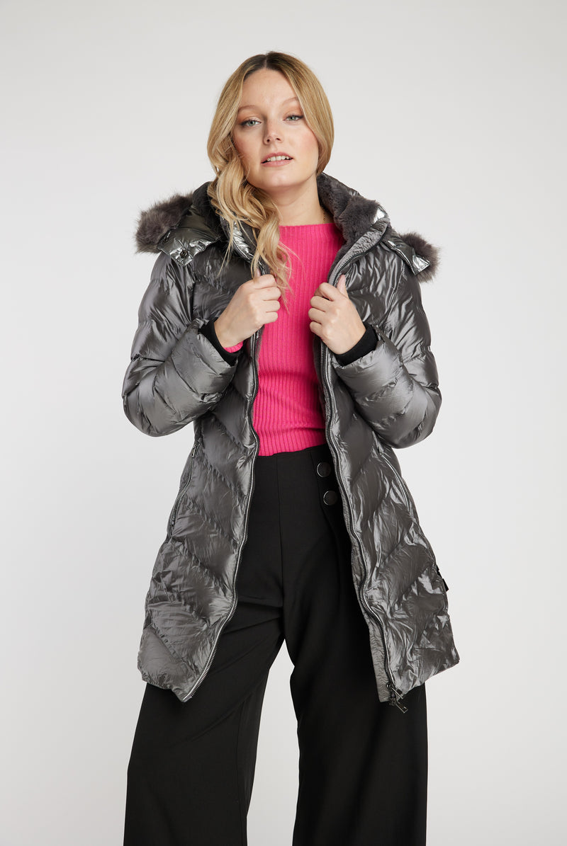 Parka Gris Leidiró