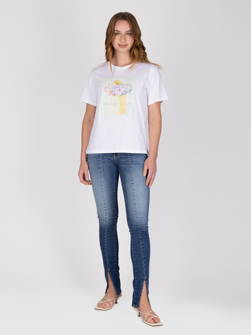 Polera Blanco Leidiro