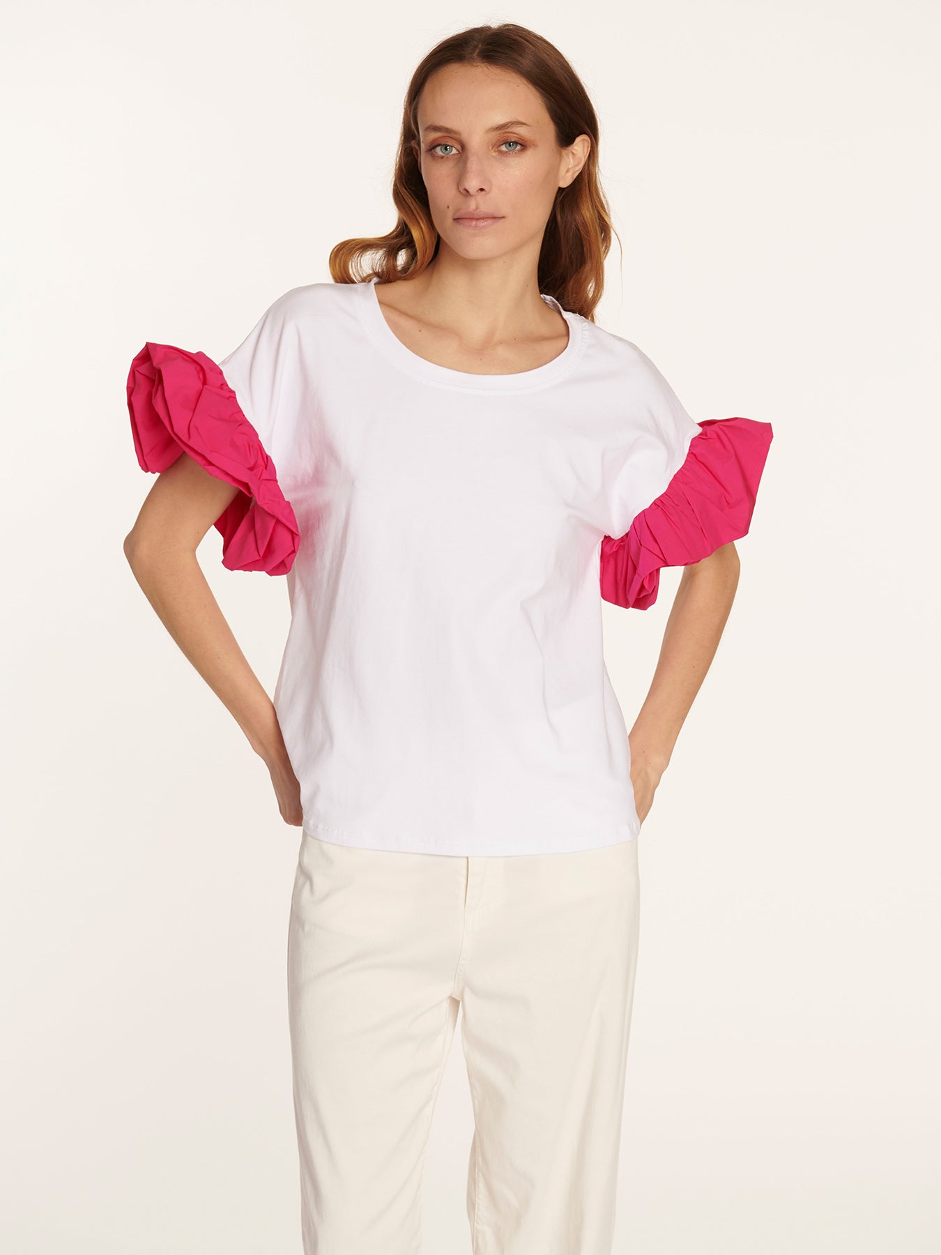Polera Chechilia Fucsia Leidiró
