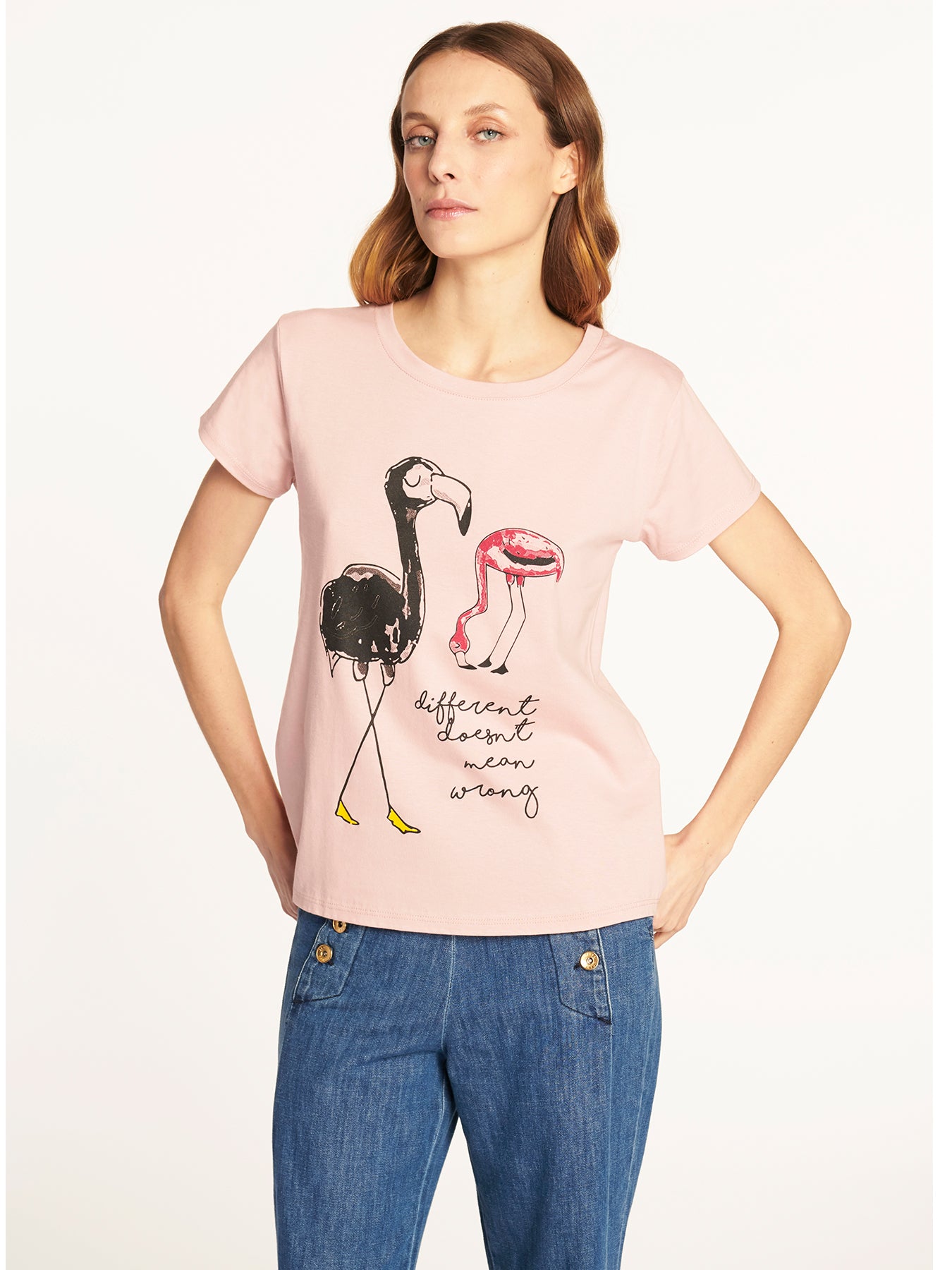 Polera Greta Rosa Leidiró