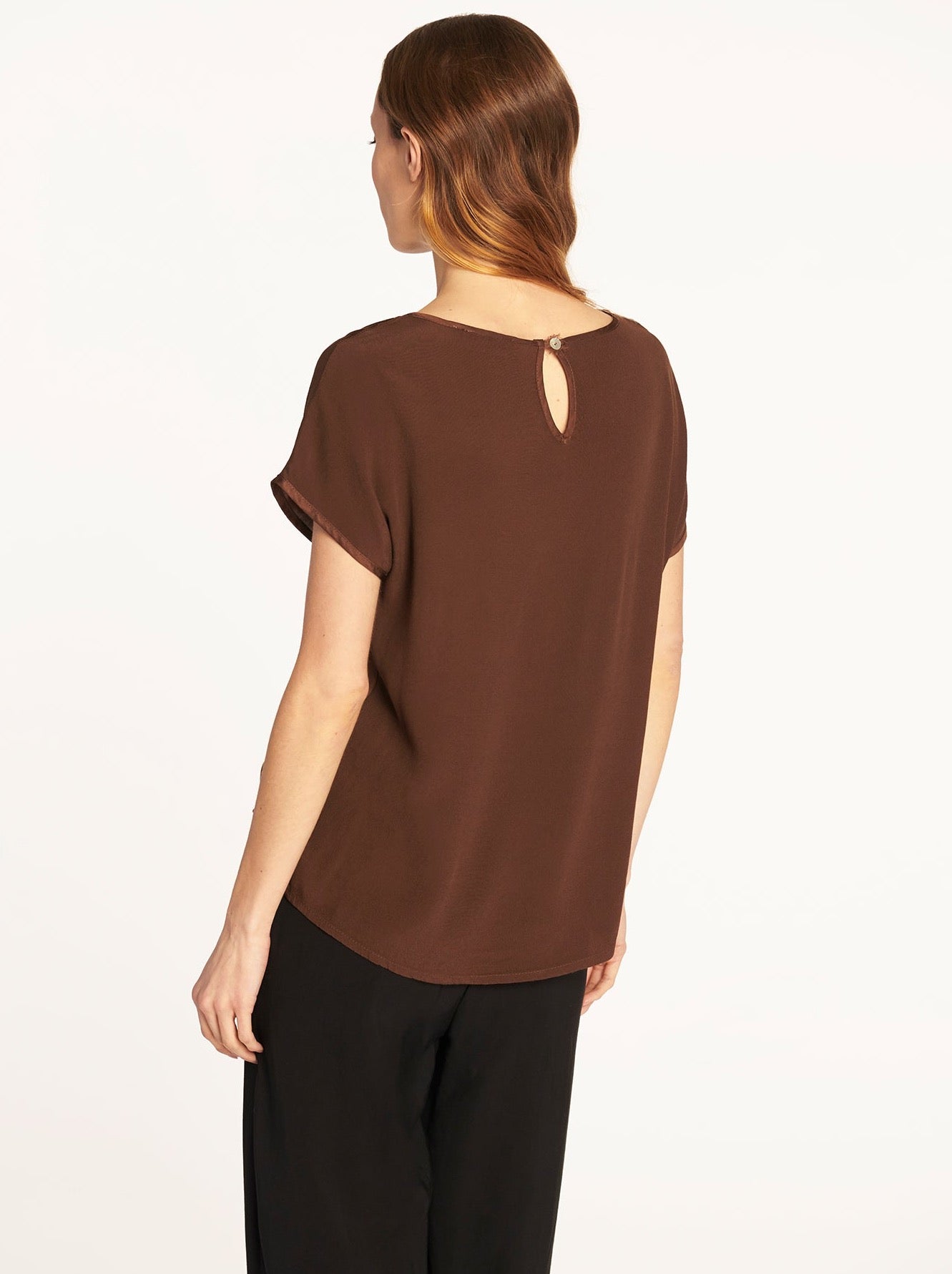 Polera Antonella Cacao Leidiró