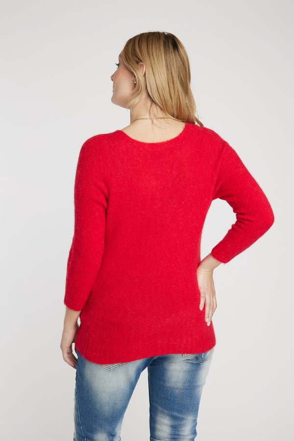 Sweater rojo Leidiró
