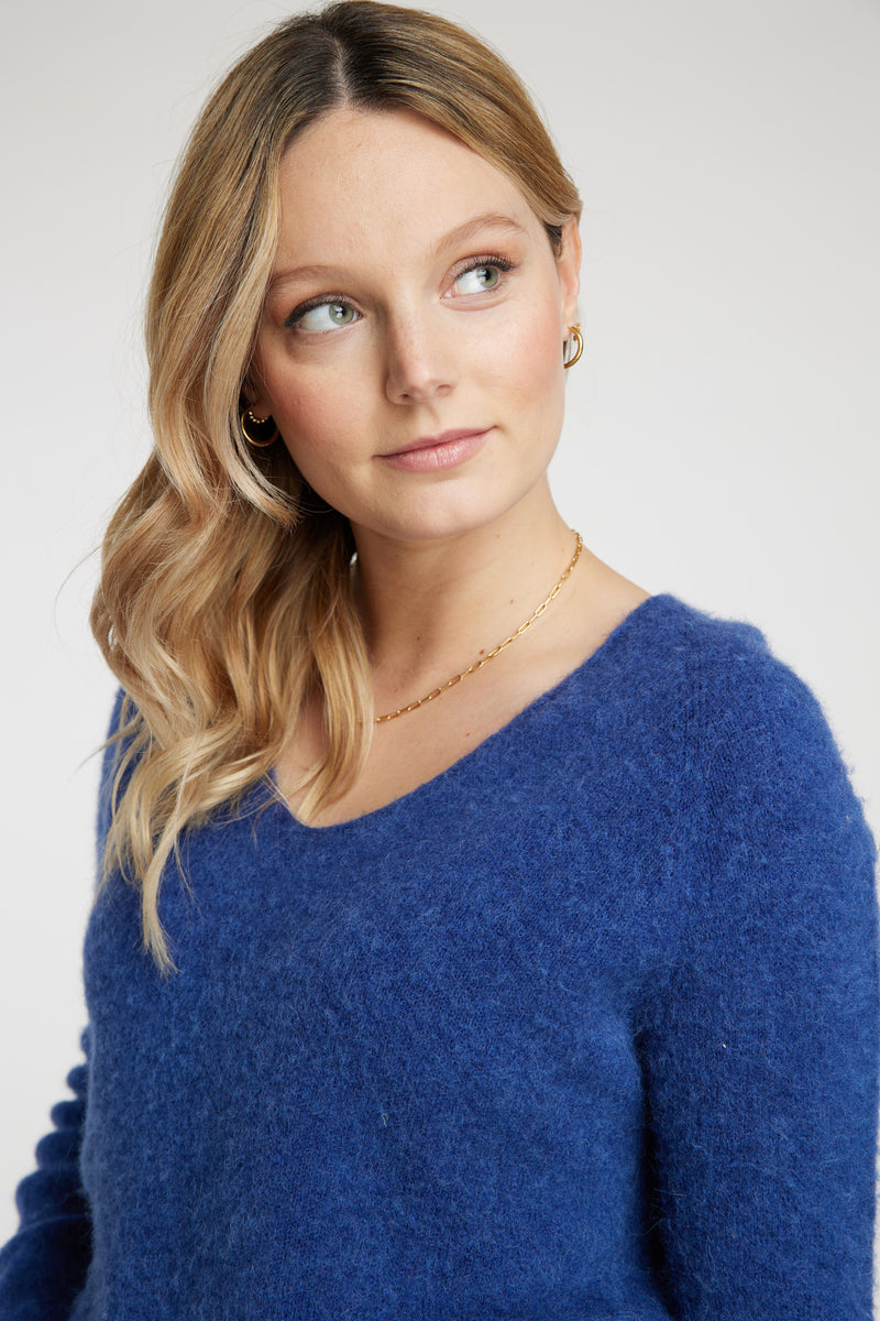 Sweater blu Leidiró