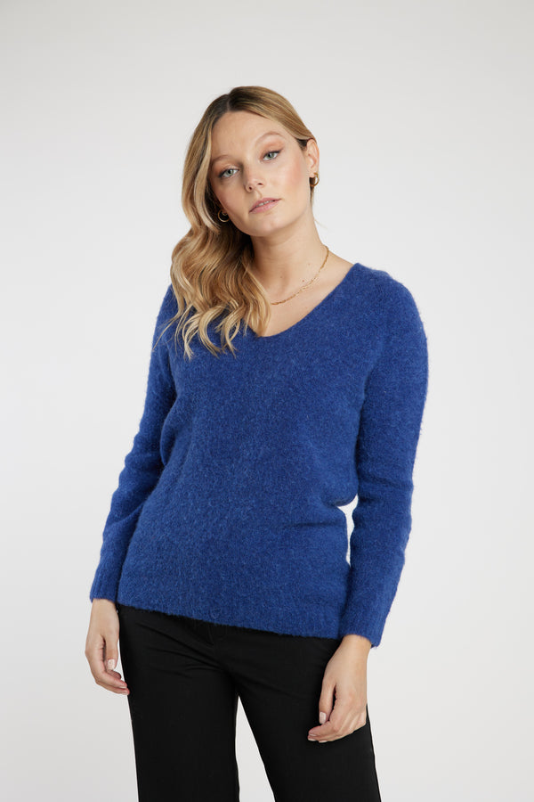 Sweater blu Leidiró