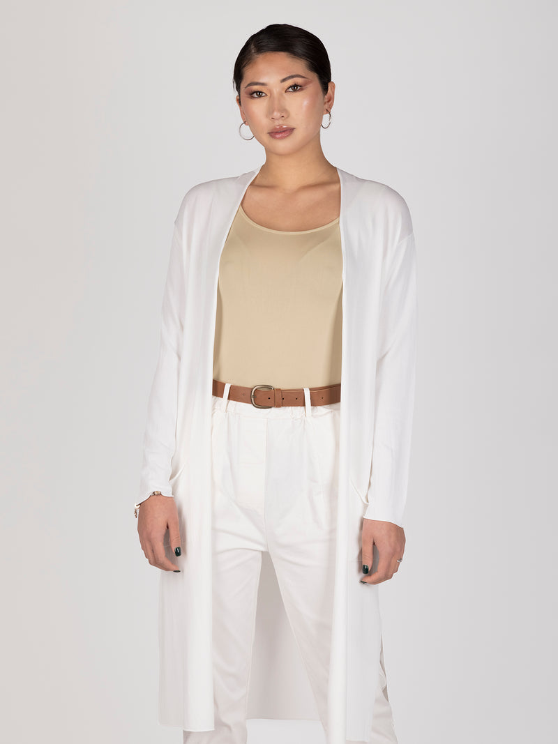 Cardigan Blanco Leidiro