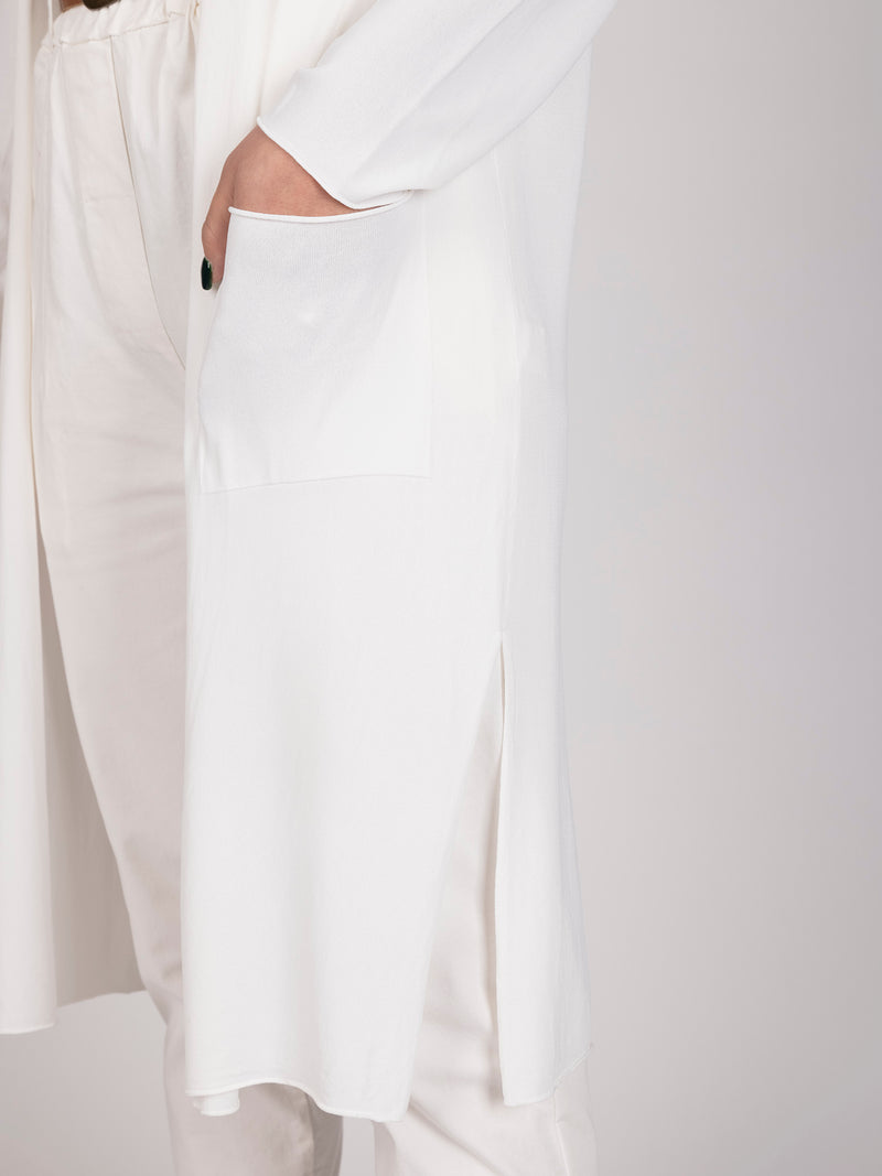 Cardigan Blanco Leidiro