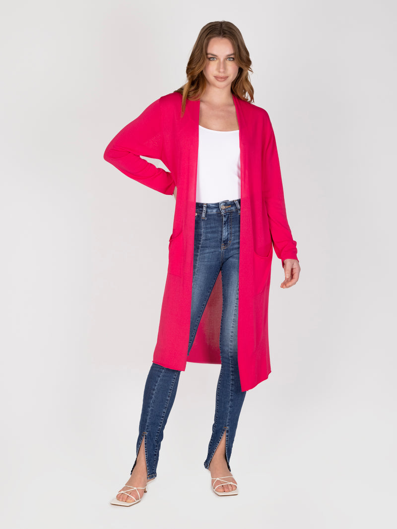 Cardigan Fucsia Leidiro