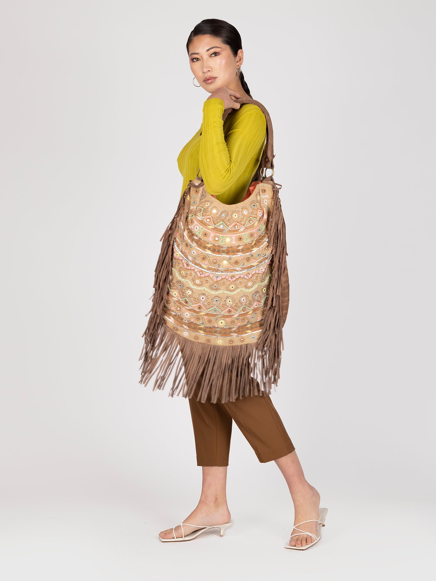 Bolso Beige Leidiro